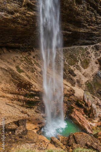 Waterfall Pericnik in national park Triglav, Slovenia.