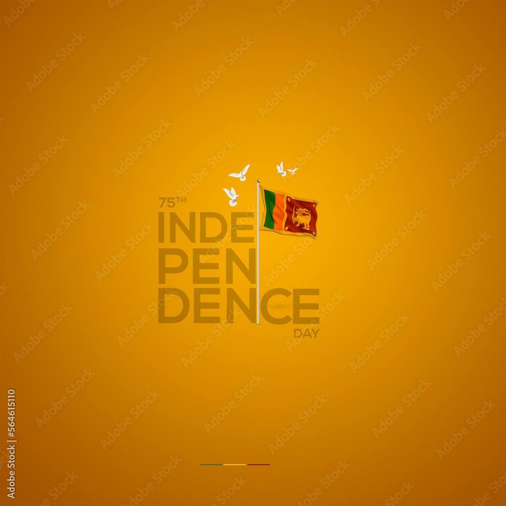 Happy Independence Day Sri Lanka National day Sri Lanka flag 2023 ...