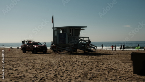 Cabina bagnino baywatch venice beach photo