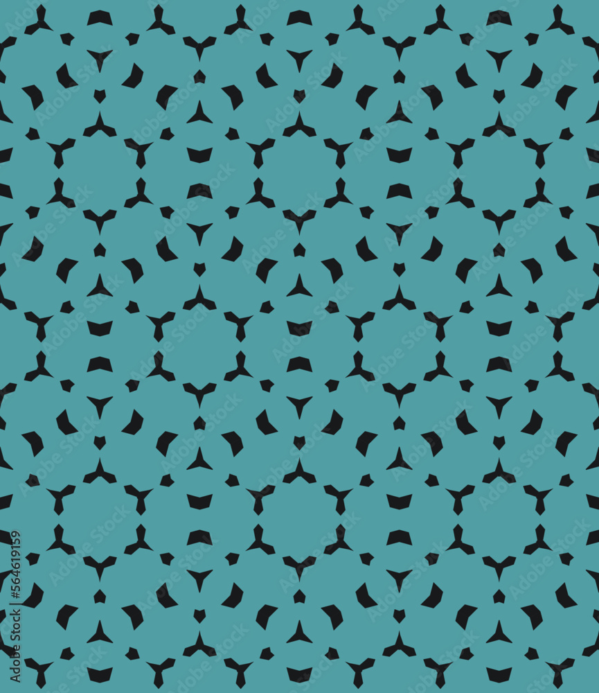 Naklejka premium Geometric pattern. Seamless vector background. Ethnic graphic design