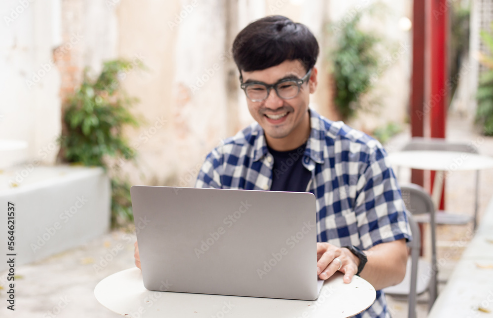 asian man work using computer hand typing laptop keyboard contact us.student study learning education online.adult professional people chatting search at office.concept for technology device business asian man work using computer hand typing laptop keyboard contact us.student study learning education online.adult professional people chatting search at office.concept for technology device business