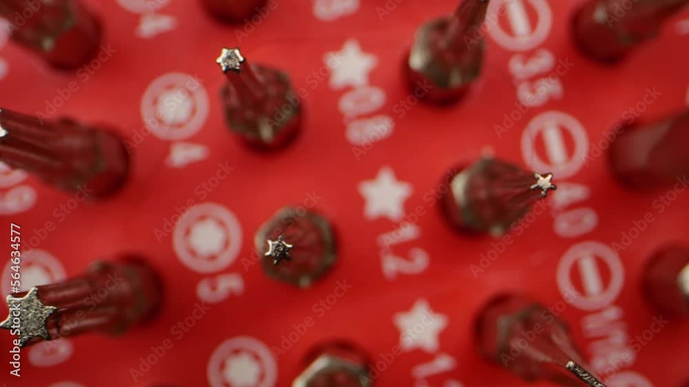 Screwdriver bits filmed in super macro mode. The camera moves slowly along the box with the tip sizes described. Screwdriver bits filmed in super macro mode. The camera moves slowly along the box with the tip sizes described.