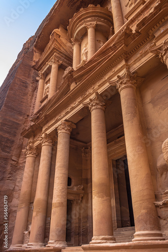Ancient city of Petra, Jordan - The Treasury (Al-Khazneh)