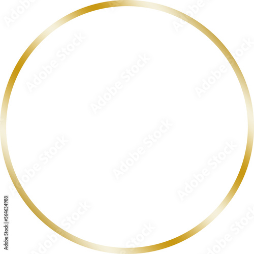 Golden Frame Vector