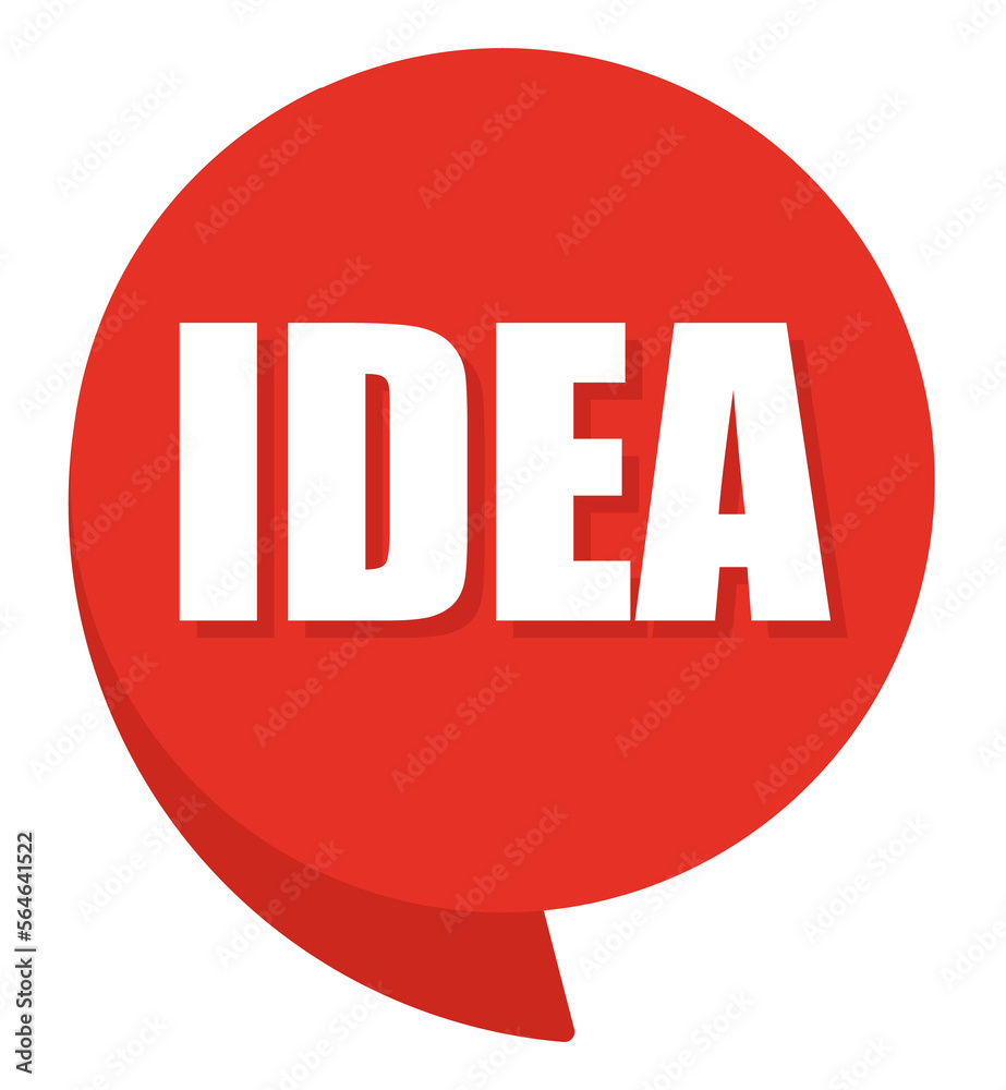 Idea comic speech bubble in pop art style. Comic speech. Dialog window. Yellow banner for sale. Idea comic speech bubble in pop art style. Comic speech. Dialog window. Yellow banner for sale.