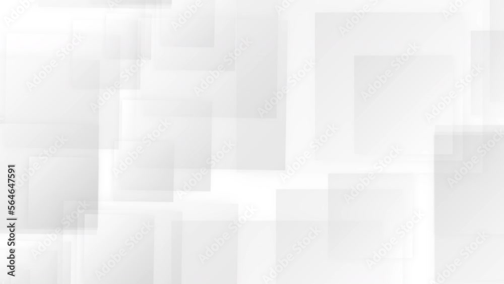Grey white geometry squares motion design tech background. Seamless loop. 4K footage Grey white geometry squares motion design tech background. Seamless loop. 4K footage