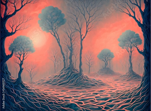 Paradoxical landscape