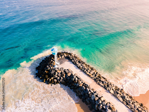 City Beach - Perth Western Australia at dawn. 