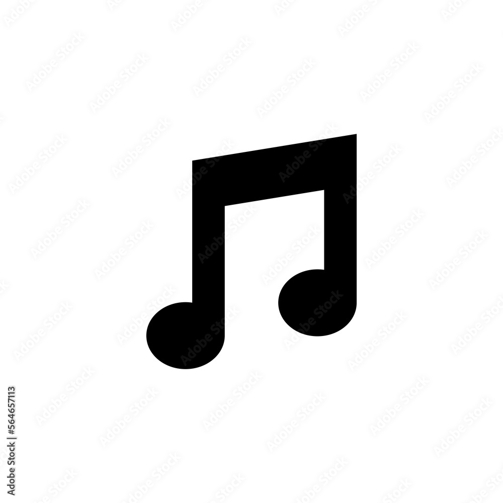 Melody vector icon Melody vector icon