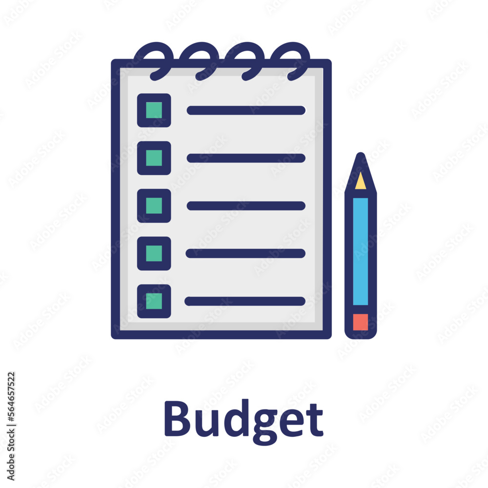 Accounting, budget Vector Icon which can easily modify or edit
Accounting, budget Vector Icon which can easily modify or edit