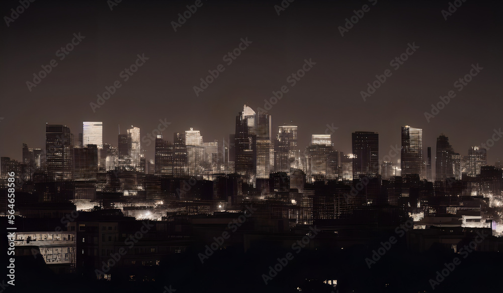 Obraz premium City Skyline