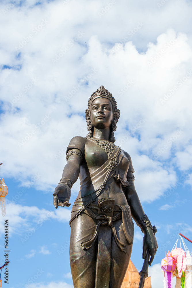 Phra Nang Chamthewi Monument, Lamphun Province
