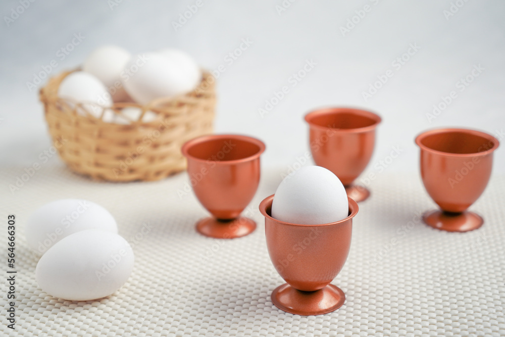 Copper eggs cup Copper eggs cup