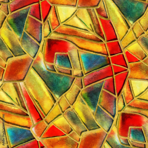 Mosaic seamless background