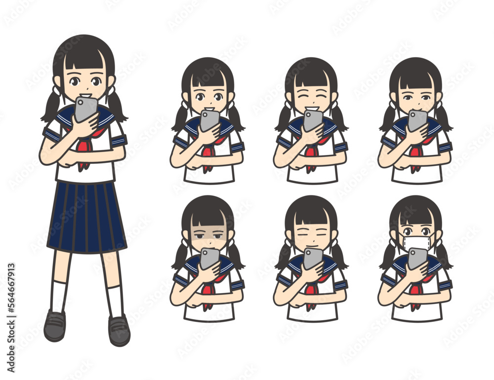 セーラー服 女子学生 スマフォ 02 セーラー服 女子学生 スマフォ 02