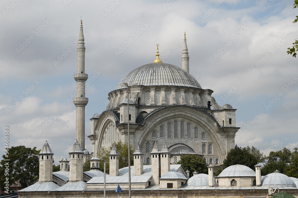Nuruosmaniye Mosque in Istanbul, Turkiye