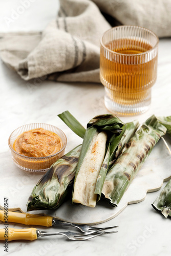 Otak-otak is a Indonesian Fish Cake photo