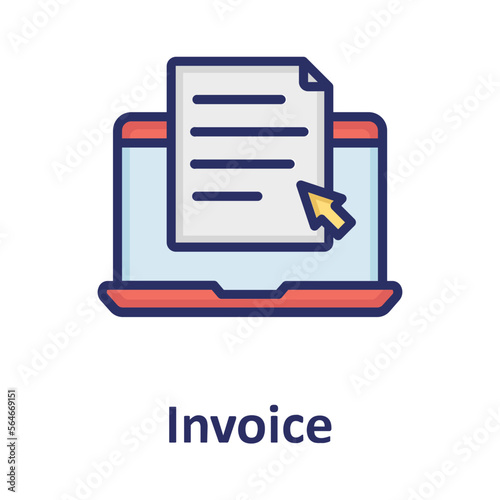 Document, e commerce Vector Icon

