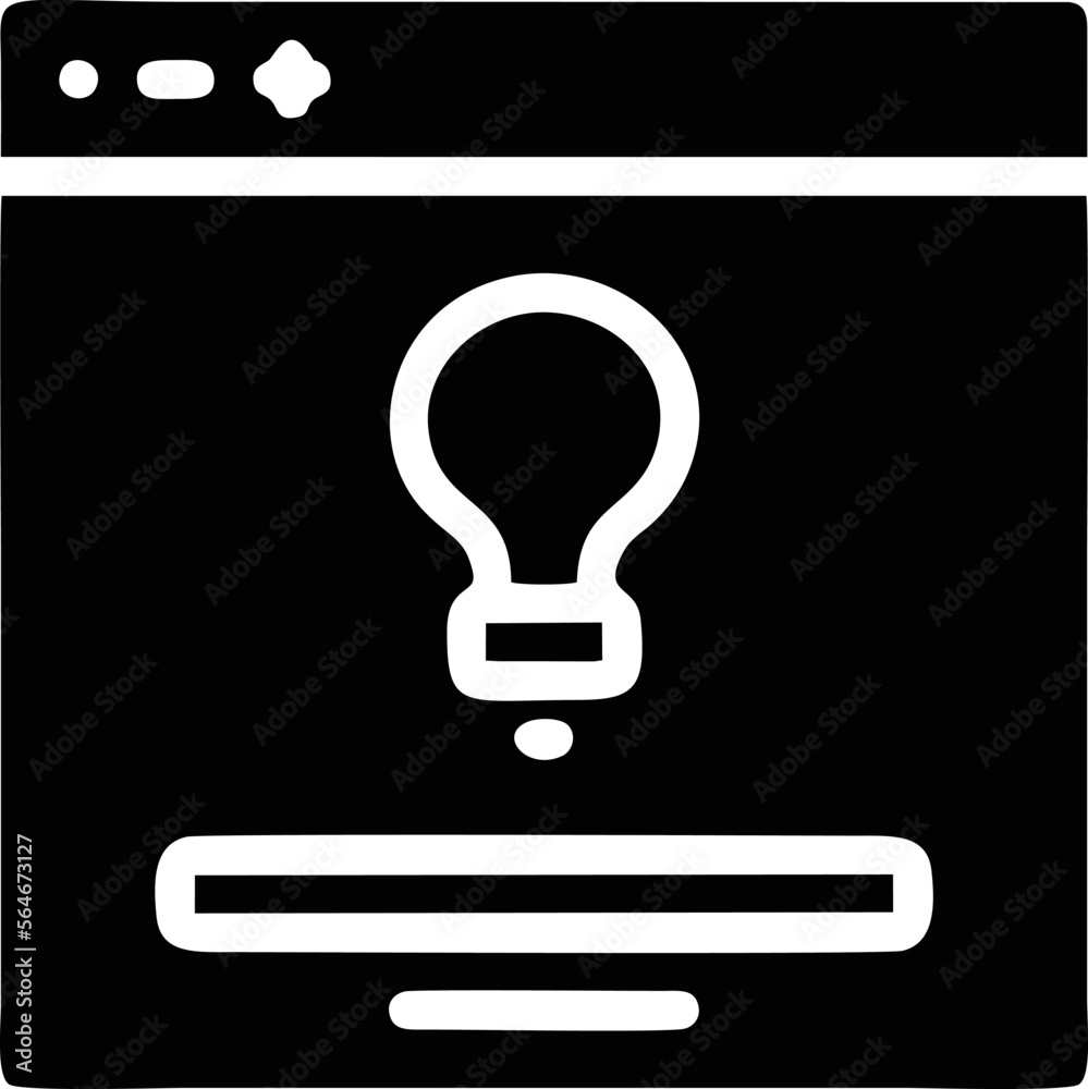 Idea icon symbol illustration vector image, creative bulb design illustration Idea icon symbol illustration vector image, creative bulb design illustration