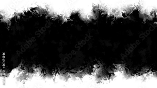 Liquid Procedural Ink transition Luma matte