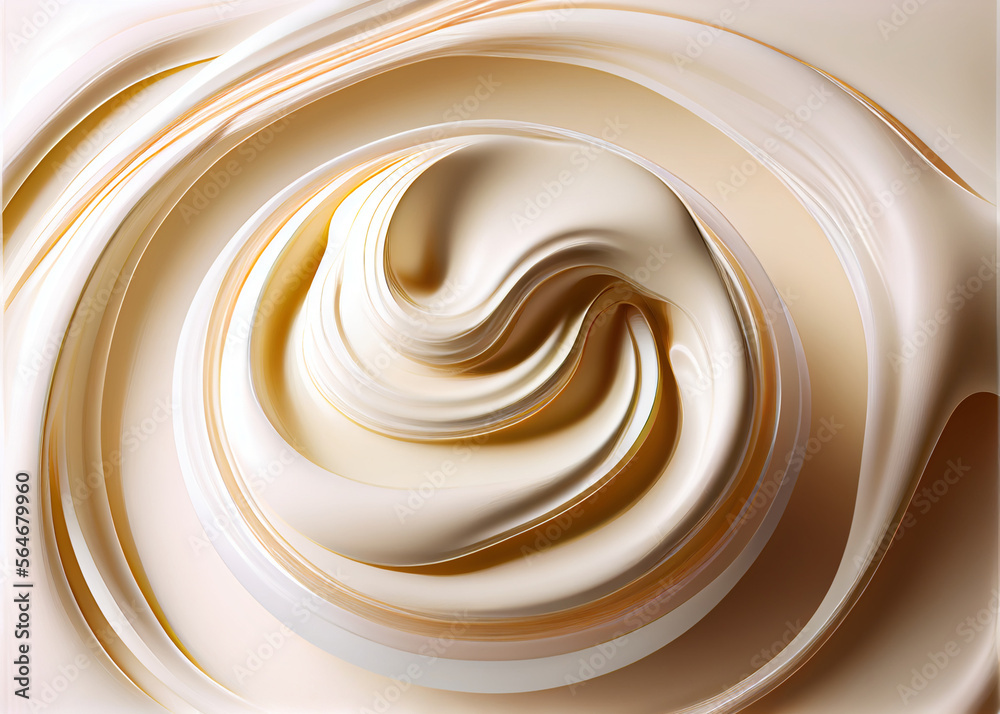 Cream Texture background close up, AI Generated Cream Texture background close up, AI Generated