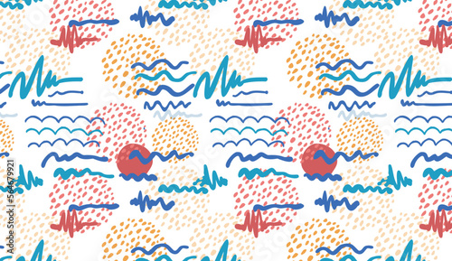 Seamless pattern abstract background 