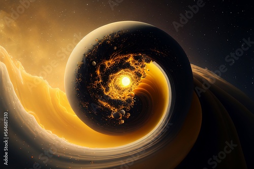 Obraz na płótnie Marble Planet Illustration