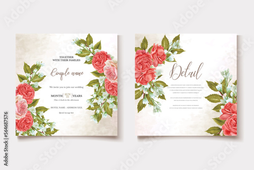 Save the date wedding invitation templates