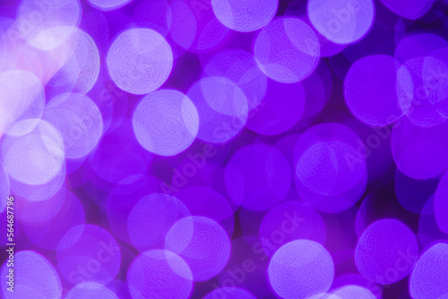 Wallpaper Mural Purple glow bokeh light and shine with black background Torontodigital.ca