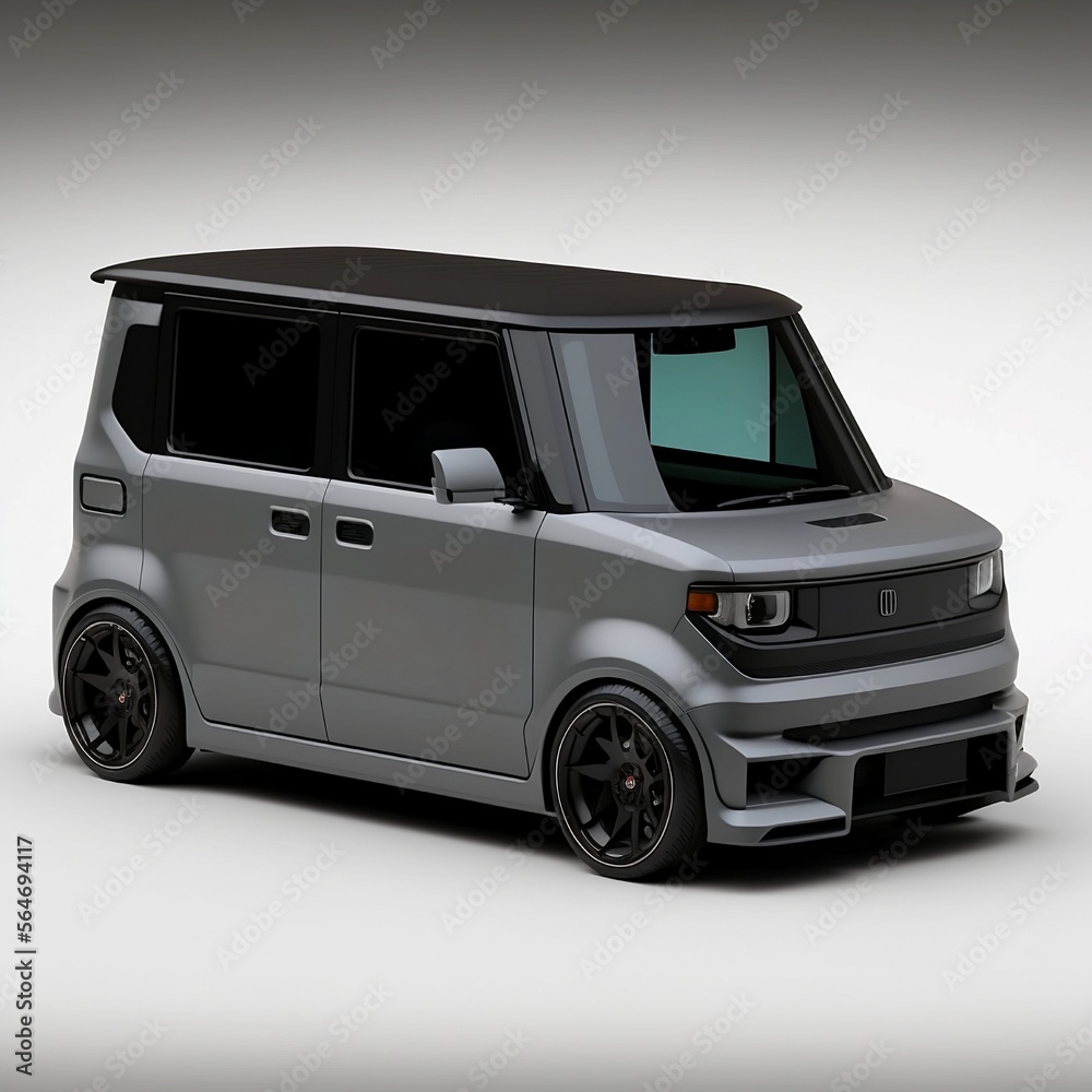 Small Van Adventure: Exploring the Open Road (Generated by AI)