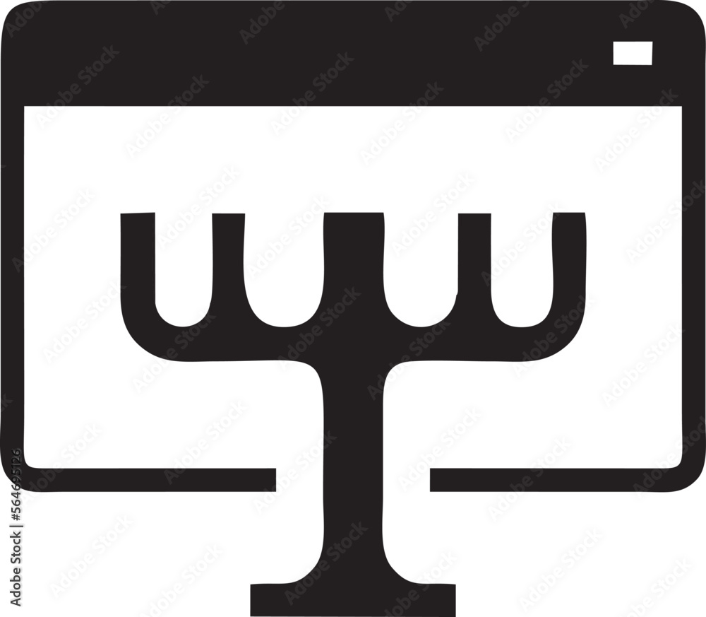 Tree icon symbol illustration vector image Tree icon symbol illustration vector image