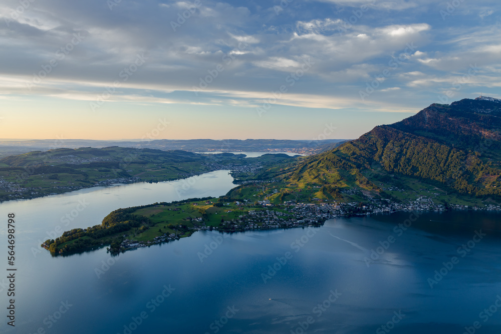 view of Weggis, Switzerland