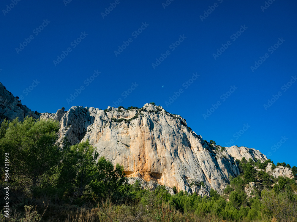Berge, Felswände, Kletterparadies, Guadelest, Alicante, Spanien