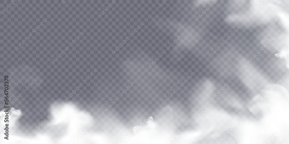 Vector isolated smoke PNG. Texture of white smoke on a transparent background. FOR web design and illustrations. Vector isolated smoke PNG. Texture of white smoke on a transparent background. FOR web design and illustrations.