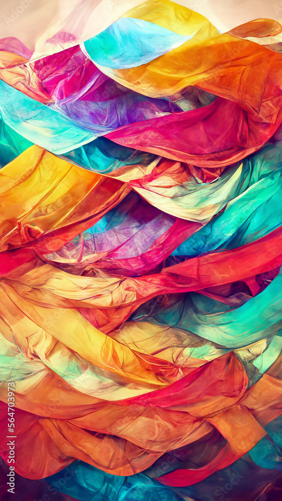 Abstract blurred gradient mesh background in bright rainbow illustration Generative AI Content by Midjourney Abstract blurred gradient mesh background in bright rainbow illustration Generative AI Content by Midjourney