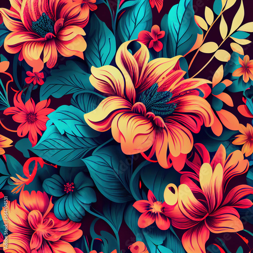 seamless floral pattern