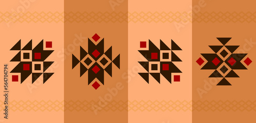 American native pattern. american indigenous pattern. American design for indigenous style, fabric, boho, carpet, ikat, tribal, batik, vector, illustration, pattern style