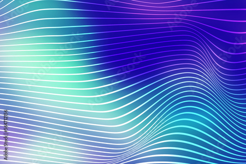 Colorful Abstract Gradient Background With Lines
