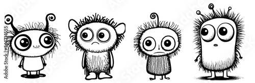 cartoon, cute, monster, eyes, graphics, illustrations, creature, whimsical, adorable, designs, characters, portraits, vector, children, childrens book, happy, cartoon, comic, illustrations, colorful, 