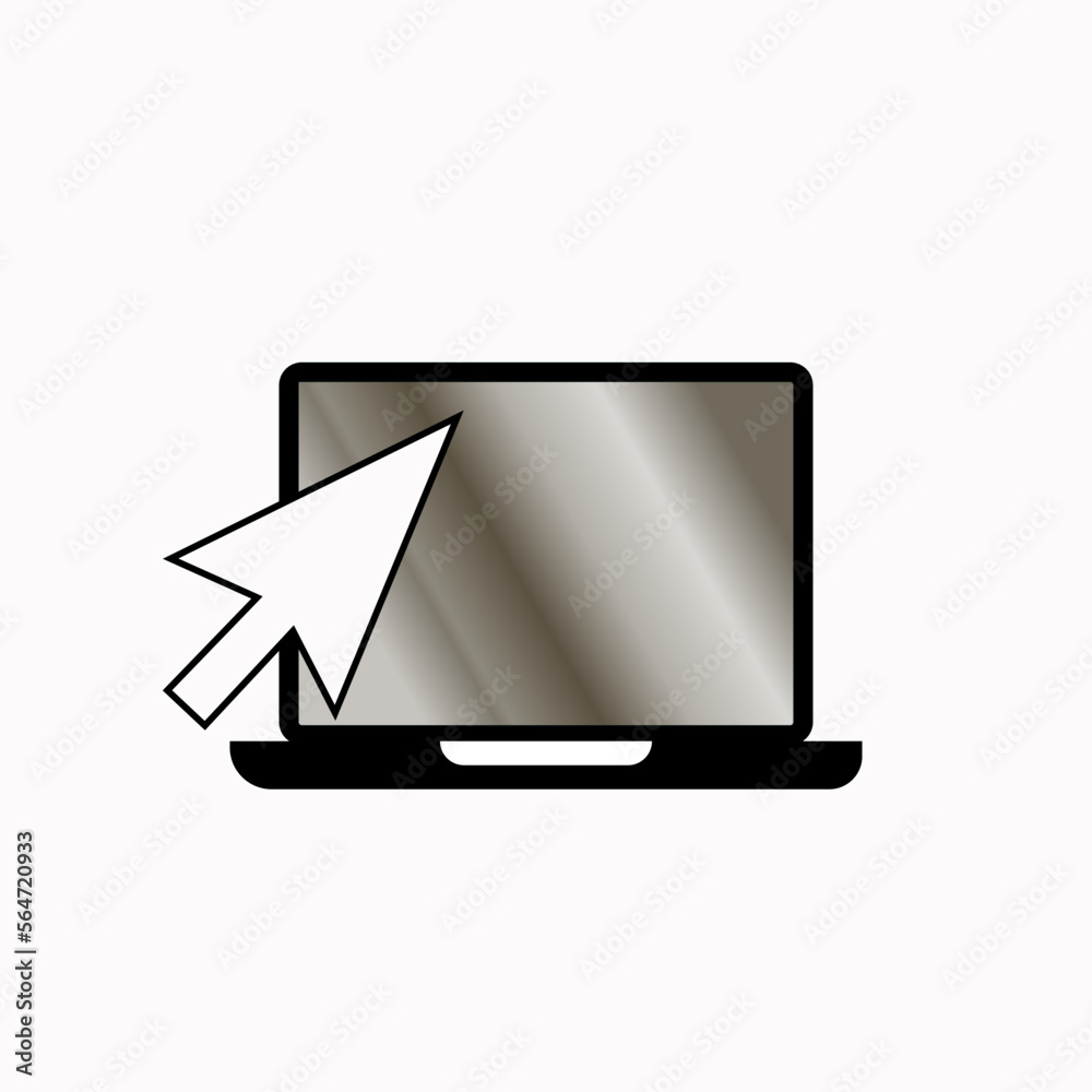 Laptop icon illustration Laptop icon illustration