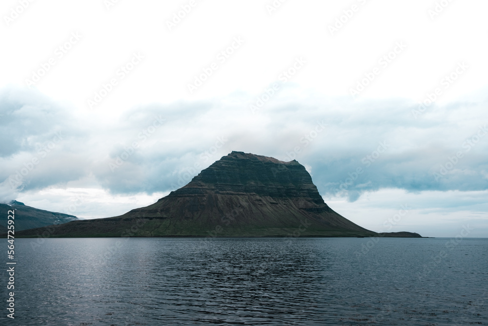 Vulcano spento antico in Islanda