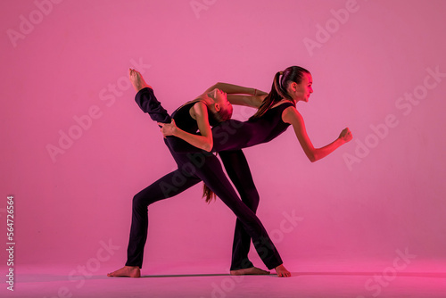 Canvas Print ?hildren dancing
