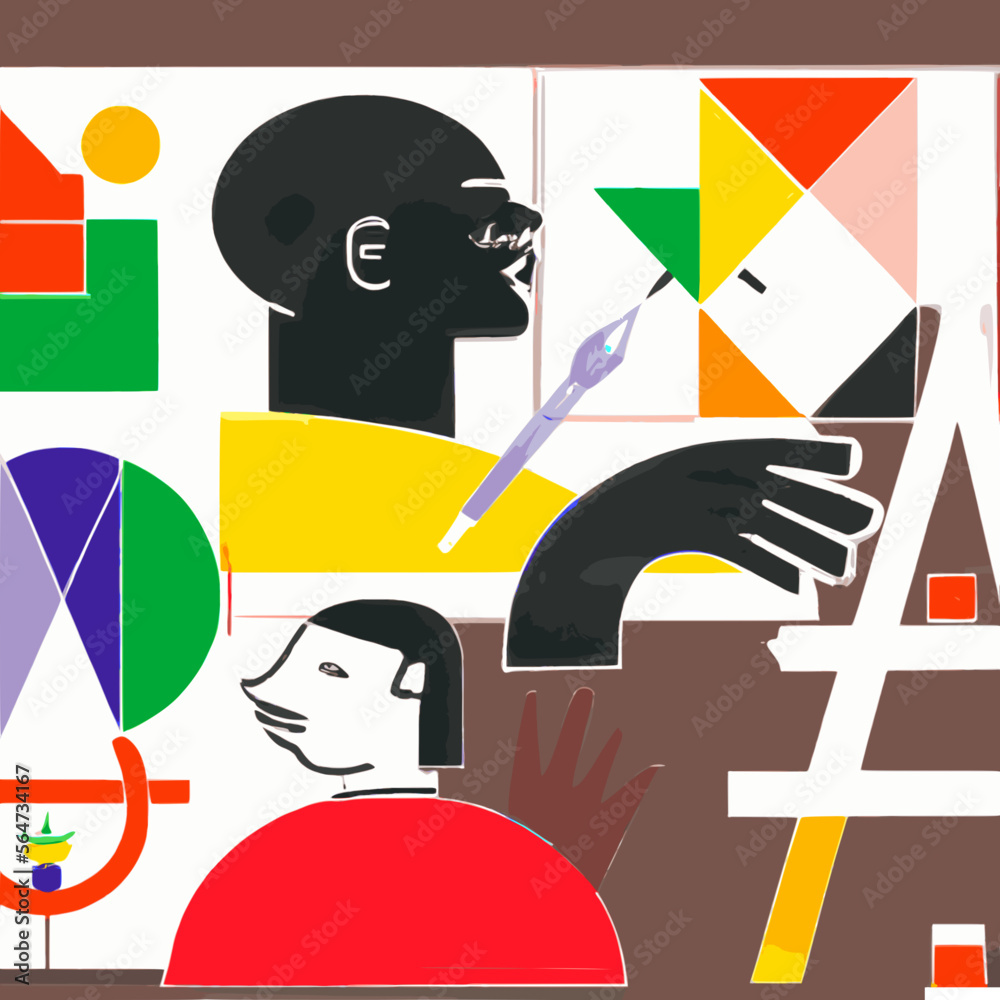 Fototapeta premium art class