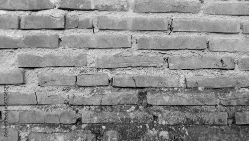 The background made of bricks, the photo is a photo of a wall made of bricks, it is very suitable to be used for the background