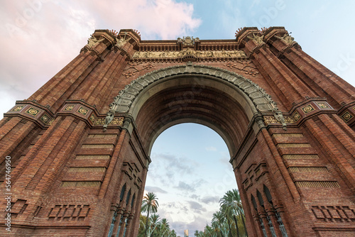 Arc de Triomf, Barcelona, Catalonia, Spain photo