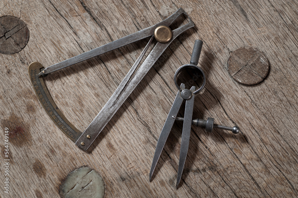 Close-up of work tools in workshop, Bavaria, Germany Close-up of work tools in workshop, Bavaria, Germany