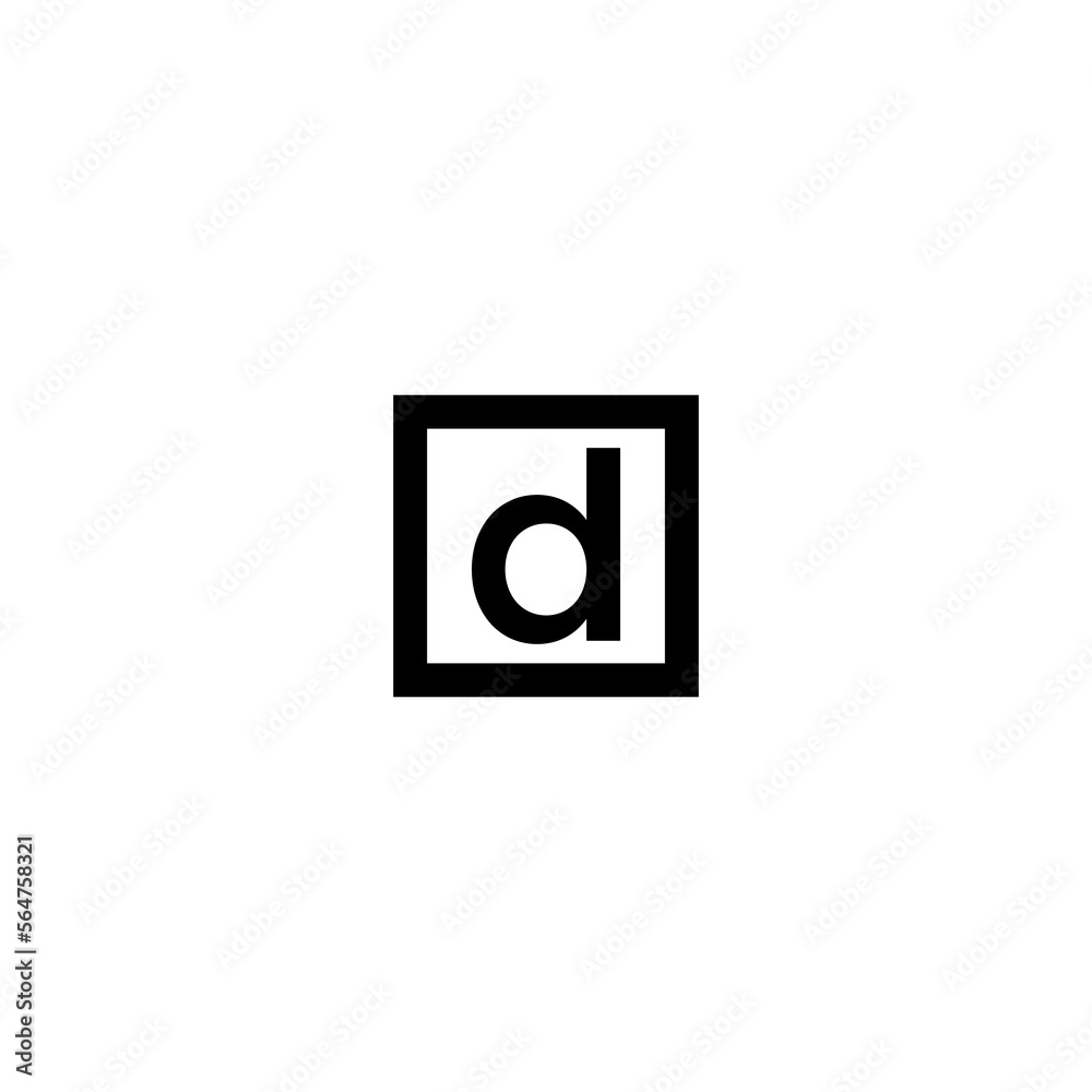 letter d logo vector design letter d logo vector design
