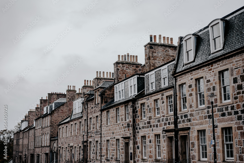 Altes Wohnhaus in der Innenstadt Edinburgh