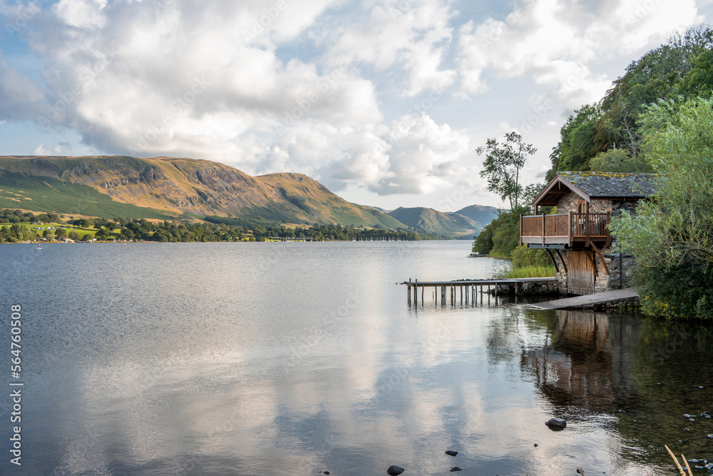 Fototapeta premium Ullswater boathouse