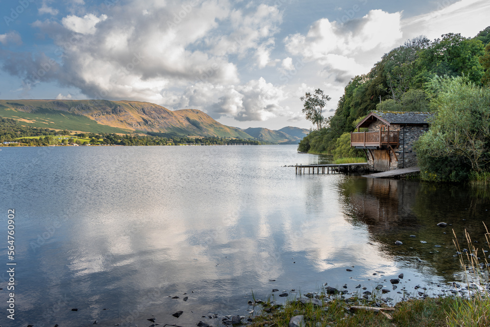 Fototapeta premium Ullswater boathouse